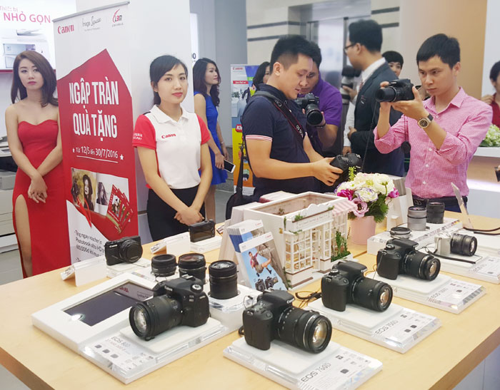 Canon mở cửa hàng Image Square thứ 5 tại Việt Nam