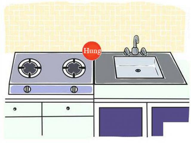 Hóa giải cấm kị phong thủy cho nhà đặt bồn rửa cạnh bếp