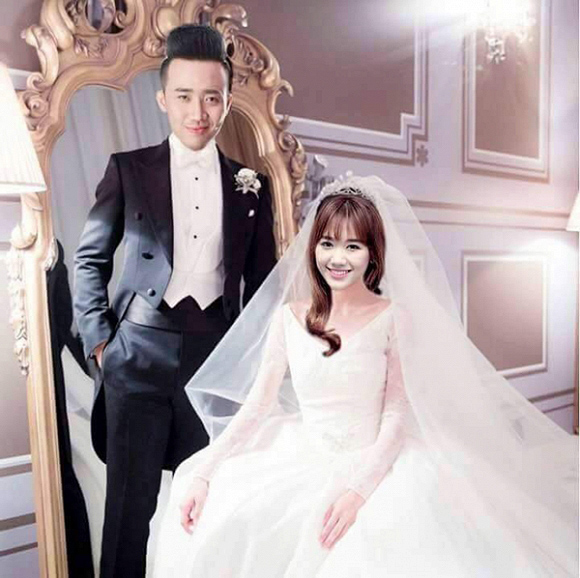 Sốc với ảnh cưới của Trấn Thành - Hari Won - 1